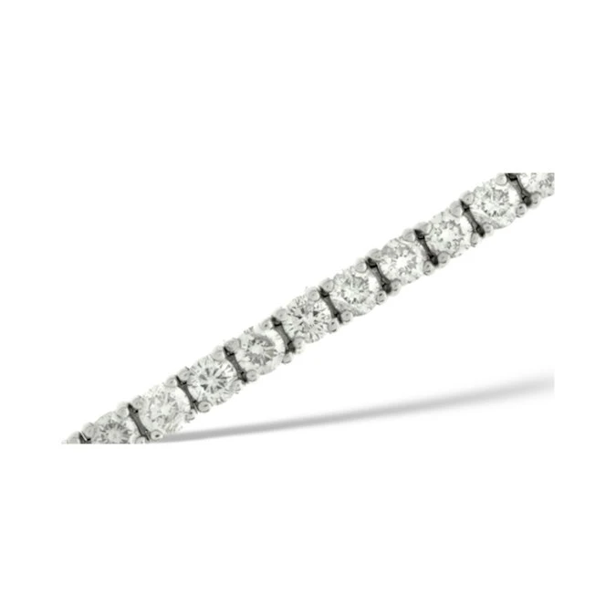 Diamond Tennis Bracelet 9.00ct 18K White Gold 2 Diamond Tennis Bracelet 9.00ct 18K White Gold - Image 2