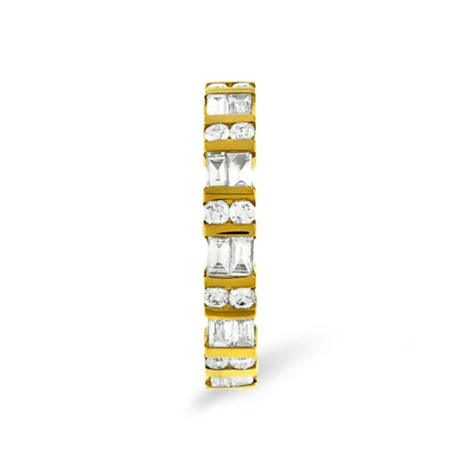 Eternity Ring Mia 18K Gold Diamond 1.00ct H/Si 3 Eternity Ring Mia 18K Gold Diamond 1.00ct H/Si - Image 3