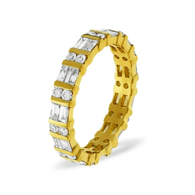 Eternity Ring Mia 18K Gold Diamond 1.00ct H/Si 1 Eternity Ring Mia 18K Gold Diamond 1.00ct H/Si