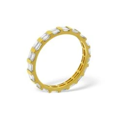 Eternity Ring Jessica 18K Gold Diamond 2.00ct H/Si -The Diamond Store 14131 3