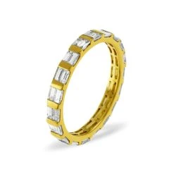 Eternity Ring Jessica 18K Gold Diamond 2.00ct H/Si