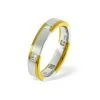 Lauren 0.28CT H/SI Diamond And 18K Two Tone Wedding Ring