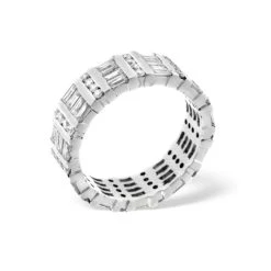 Eternity Ring Mia 18K White Gold Diamond 2.00ct H/Si -The Diamond Store 14229 2