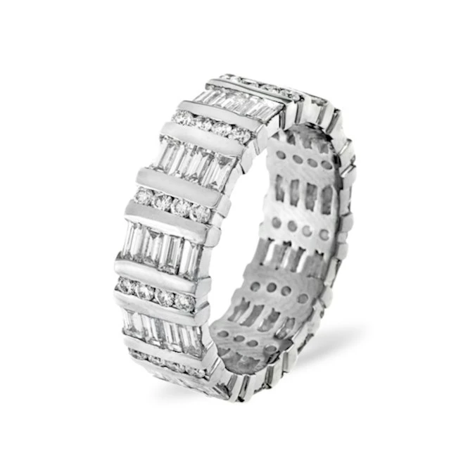 Eternity Ring Mia Platinum Diamond 2.00ct H/Si 1 Eternity Ring Mia Platinum Diamond 2.00ct H/Si
