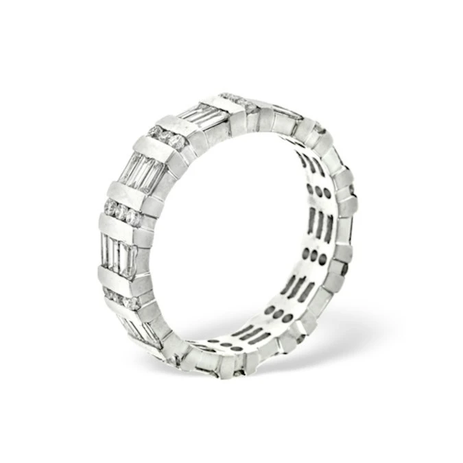 Eternity Ring Mia 18K White Gold Diamond 1.50ct G/Vs 3 Eternity Ring Mia 18K White Gold Diamond 1.50ct G/Vs - Image 3