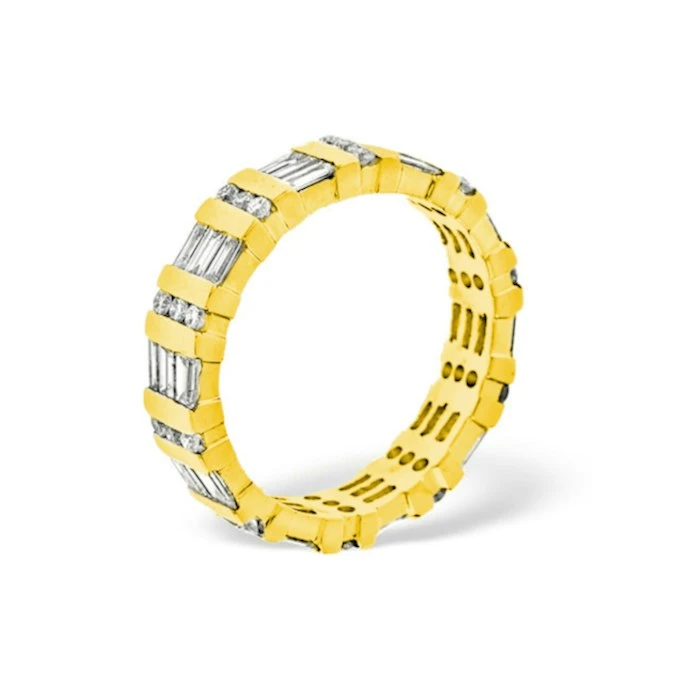 Eternity Ring Mia 18K Gold Diamond 1.50ct H/Si 3 Eternity Ring Mia 18K Gold Diamond 1.50ct H/Si - Image 3