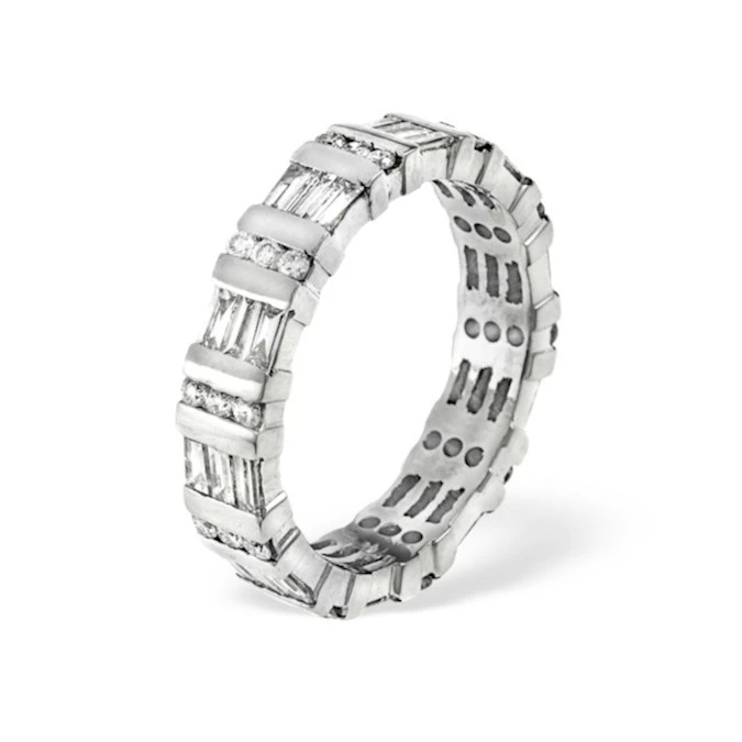 Eternity Ring Mia 18K White Gold Diamond 1.50ct G/Vs 1 Eternity Ring Mia 18K White Gold Diamond 1.50ct G/Vs