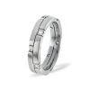 Ellie 18K White Gold Diamond Wedding Ring 0.22CT H/SI