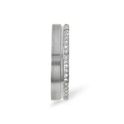 Chloe 18K White Gold Diamond Wedding Ring 0.27CT G/VS -The Diamond Store 14314 2