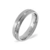 Grace 18K White Gold Diamond Wedding Ring 0.14CT H/SI