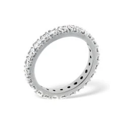 Eternity Ring Poppy Platinum Diamond 2.00ct G/Vs -The Diamond Store 14375 2