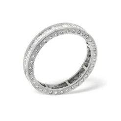 Eternity Ring Skye Platinum Diamond 2.00ct H/Si 7 Eternity Ring Skye Platinum Diamond 2.00ct H/Si -The Diamond Store 14645 8