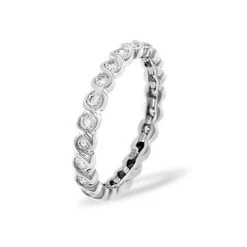 Eternity Ring Kiera 18K White Gold Diamond 1.00ct H/Si