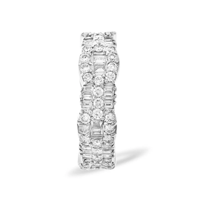 Eternity Ring Amelia Platinum Diamond 2.55ct G/Vs 2 Eternity Ring Amelia Platinum Diamond 2.55ct G/Vs - Image 2