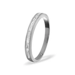 LILY PLATINUM Diamond ETERNITY RING 1.00CT G/VS
