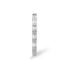 EMERALD CUT PLATINUM Diamond ETERNITY RING 0.50CT G/VS -The Diamond Store 15172