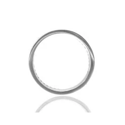 Lucy Swirl Platinum Wedding Ring 0.55CT GVs -The Diamond Store 15869 3
