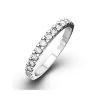 15 Stone Chloe 18K White Gold Diamond Half Eternity 1.50ct G/Vs