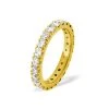Eternity Ring Poppy 18K Gold Diamond 2.00ct H/Si