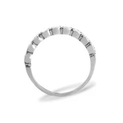 EMILY PLATINUM Diamond ETERNITY RING 0.50CT G/VS -The Diamond Store 16245