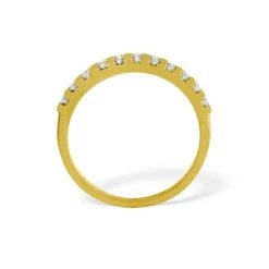 ELLIE 18KY DIAMOND HALF ETERNITY RING 1.00CT H/SI -The Diamond Store 16249 2