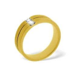 Olivia 18K Gold Diamond Wedding Ring 0.16CT H/SI