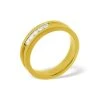 18K GOLD DIAMOND LADIES WEDDING RING 0.22CT G/VS