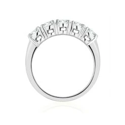 Chloe 18K White Gold 5 Stone Diamond Eternity Ring 1.50CT G/VS -The Diamond Store 20 DR04 100W s 11