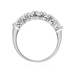 Chloe Platinum 7 Stone Diamond Eternity Ring 1.00CT H/SI 8 Chloe Platinum 7 Stone Diamond Eternity Ring 1.00CT H/SI -The Diamond Store 20 DR10 100PKWs 1
