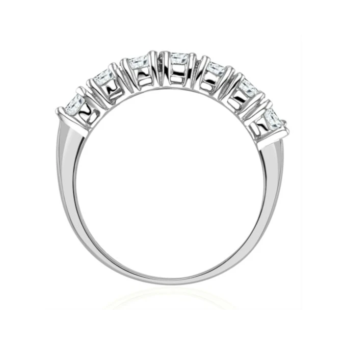 Chloe Platinum 7 Stone Diamond Eternity Ring 1.00CT H/SI 3 Chloe Platinum 7 Stone Diamond Eternity Ring 1.00CT H/SI - Image 3