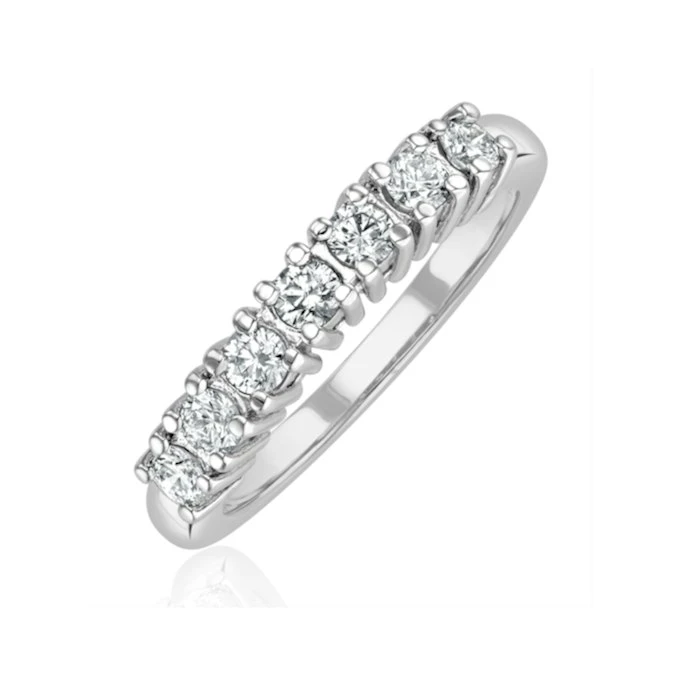 Chloe Platinum 7 Stone Diamond Eternity Ring 0.30CT G/VS 1 Chloe Platinum 7 Stone Diamond Eternity Ring 0.30CT G/VS