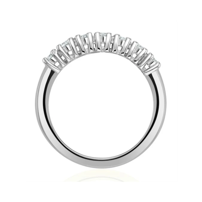 Chloe Platinum 7 Stone Diamond Eternity Ring 0.30CT H/SI 3 Chloe Platinum 7 Stone Diamond Eternity Ring 0.30CT H/SI - Image 3