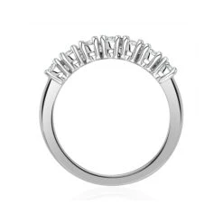 Chloe Platinum 7 Stone Diamond Eternity Ring 0.75CT G/VS 8 Chloe Platinum 7 Stone Diamond Eternity Ring 0.75CT G/VS -The Diamond Store 20 DR10 75Ws 1