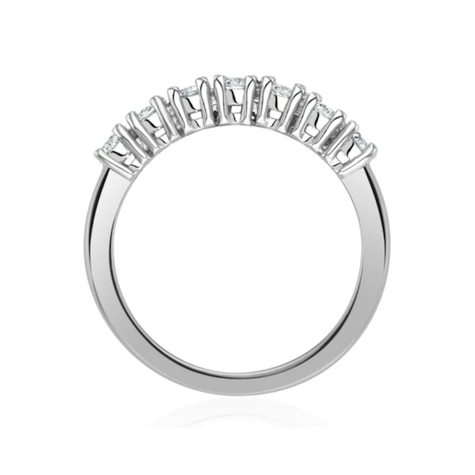 Chloe Platinum 7 Stone Diamond Eternity Ring 0.75CT G/VS 3 Chloe Platinum 7 Stone Diamond Eternity Ring 0.75CT G/VS - Image 3