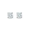 Lab Diamond Stud Earrings 0.15ct H/Si Quality In 925 Silver - 2.7mm