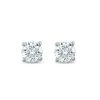 Lab Diamond Stud Earrings 0.30ct H/Si Quality In 9K White Gold - 3mm