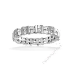 Eternity Ring Mia Platinum Diamond 1.00ct G/Vs 9 Eternity Ring Mia Platinum Diamond 1.00ct G/Vs -The Diamond Store 222910014034354 2