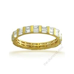 Eternity Ring Jessica 18K Gold Diamond 2.00ct H/Si -The Diamond Store 53799049037856