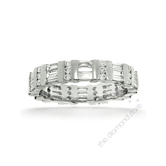 Eternity Ring Mia 18K White Gold Diamond 1.50ct G/Vs 4 Eternity Ring Mia 18K White Gold Diamond 1.50ct G/Vs - Image 4