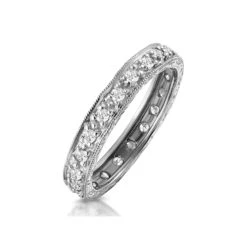 Eternity Ring 0.33CT Diamond 9K White Gold