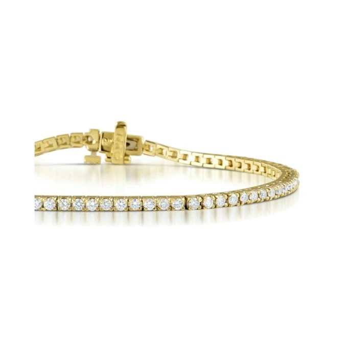 Diamond Tennis Bracelet 18K Gold Chloe 2.00ct G/Vs 2 Diamond Tennis Bracelet 18K Gold Chloe 2.00ct G/Vs - Image 2