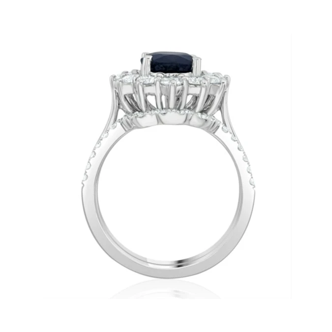 FET27 Matching Wedding Band Lab Diamond 0.30ct H/Si In Platinum 3 FET27 Matching Wedding Band Lab Diamond 0.30ct H/Si In Platinum - Image 3