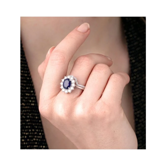 FET27 Matching Wedding Band Lab Diamond 0.30ct H/Si In Platinum 4 FET27 Matching Wedding Band Lab Diamond 0.30ct H/Si In Platinum - Image 4