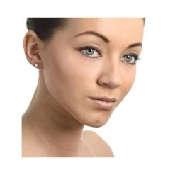 Diamond Earrings 0.40CT Studs Premium Quality In 18K White Gold 3.8mm 10 Diamond Earrings 0.40CT Studs Premium Quality In 18K White Gold 3.8mm -The Diamond Store DE01 40Wh 1