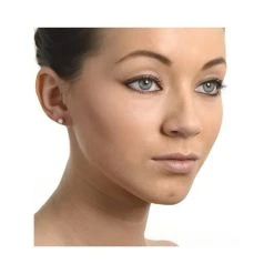 Diamond Stud Earrings 4.1mm 18K Gold - 0.50CT - Premium -The Diamond Store DE01 50Yh