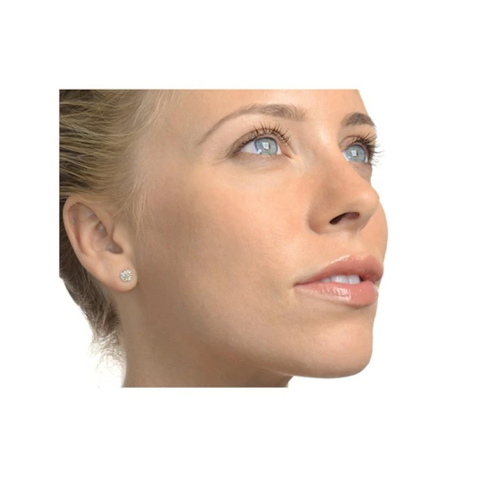 Cluster Earrings 0.25ct Diamond 9K Yellow Gold 3 Cluster Earrings 0.25ct Diamond 9K Yellow Gold - Image 3