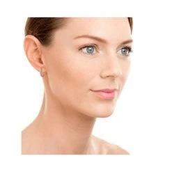 0.06ct Diamond And 9K White Gold Earrings - H4557 -The Diamond Store F2335h