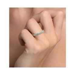 Eternity Ring Ellie Platinum Diamond 0.50ct H/Si -The Diamond Store FE15 50Wh