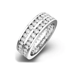 Eternity Ring Lucy 18K White Gold Diamond 2.00ct H/Si