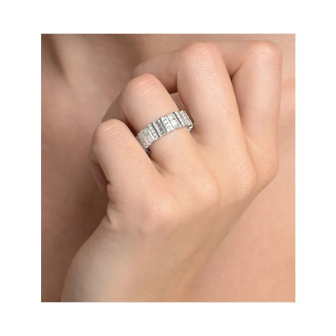 Eternity Ring Mia 18K White Gold Diamond 2.00ct G/Vs 4 Eternity Ring Mia 18K White Gold Diamond 2.00ct G/Vs - Image 4